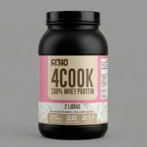 4 COOK 100% WHEY PROTEIN SIN SABOR